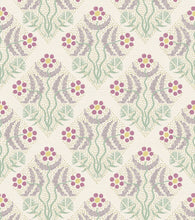 'Squiggle Bloom, Cranberry' Fabric