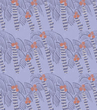 'Palm Trees, Purple Palm' Fabric