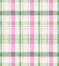 'Plaid, Cotton Candy' Fabric