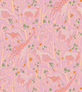 'Safari, Strawberry' Fabric