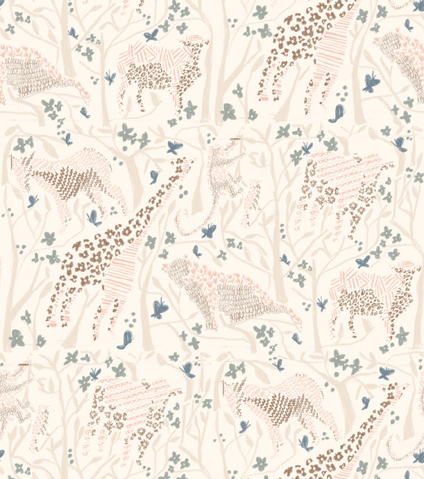 'Safari, Taupe' Fabric