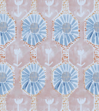 'Tulip Ray, Periwinkle' Wallpaper