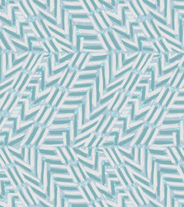 'V Dot, Ocean' Fabric