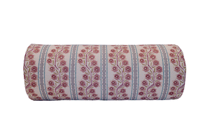 'Climbing Vine, Merlot' Bolster Pillow