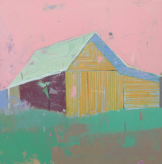 Barn Study IV, 30"x30"