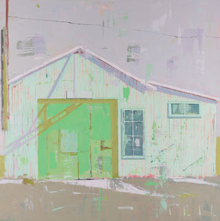 Barn Study VI, 30"x30"